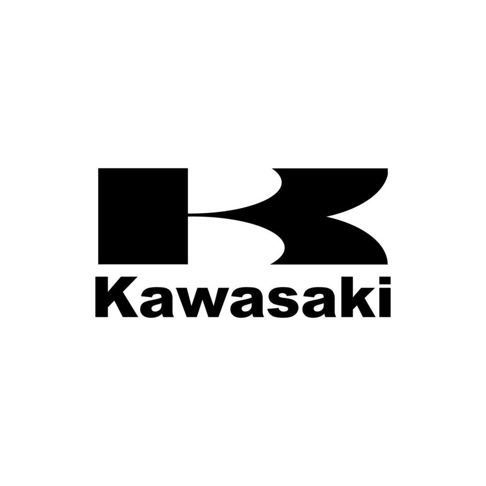 Kawasaki logo editorial vector 18911464 Vector Art at Vecteezy