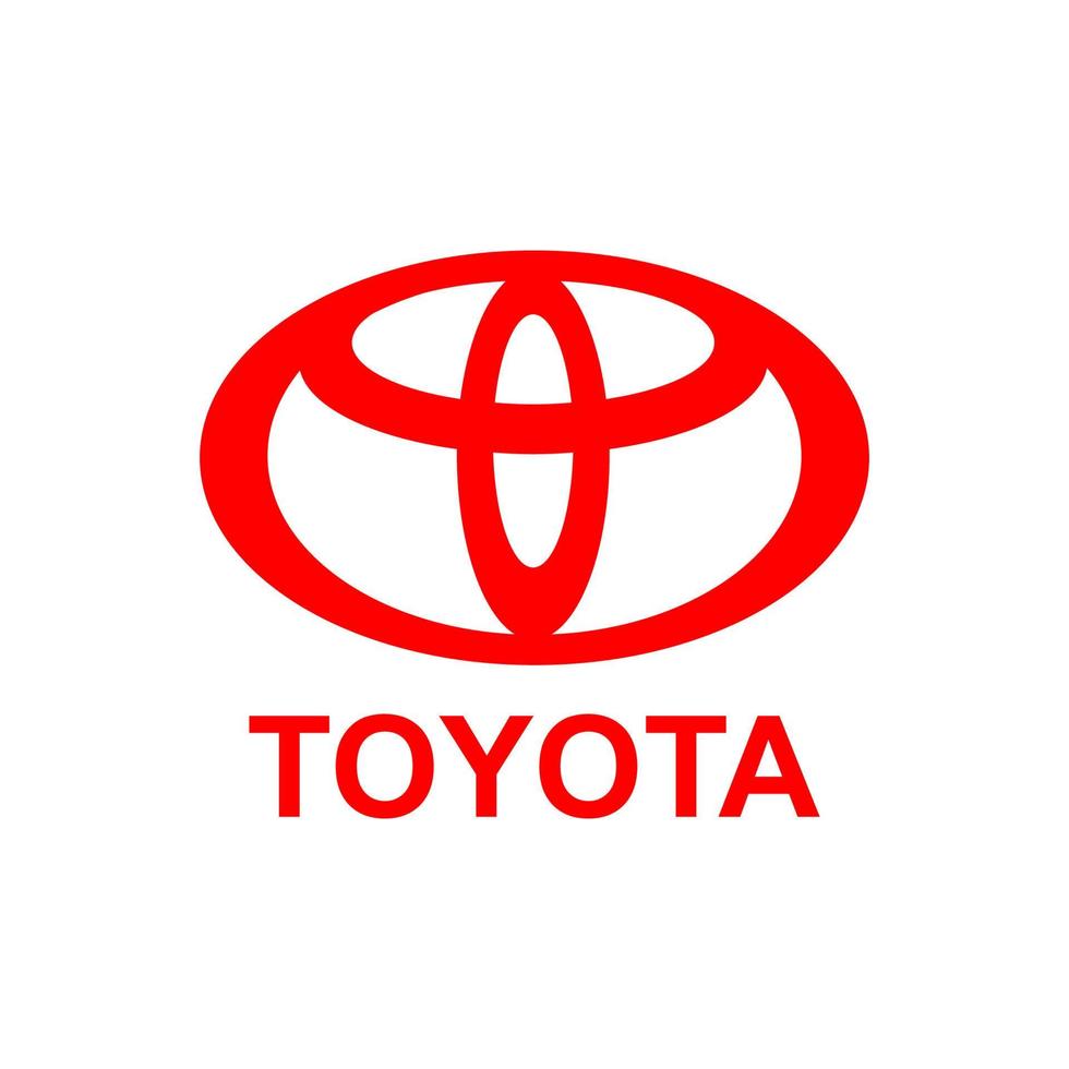 Toyota Car brand logo editorial symbol 18911476 Vector Art at Vecteezy