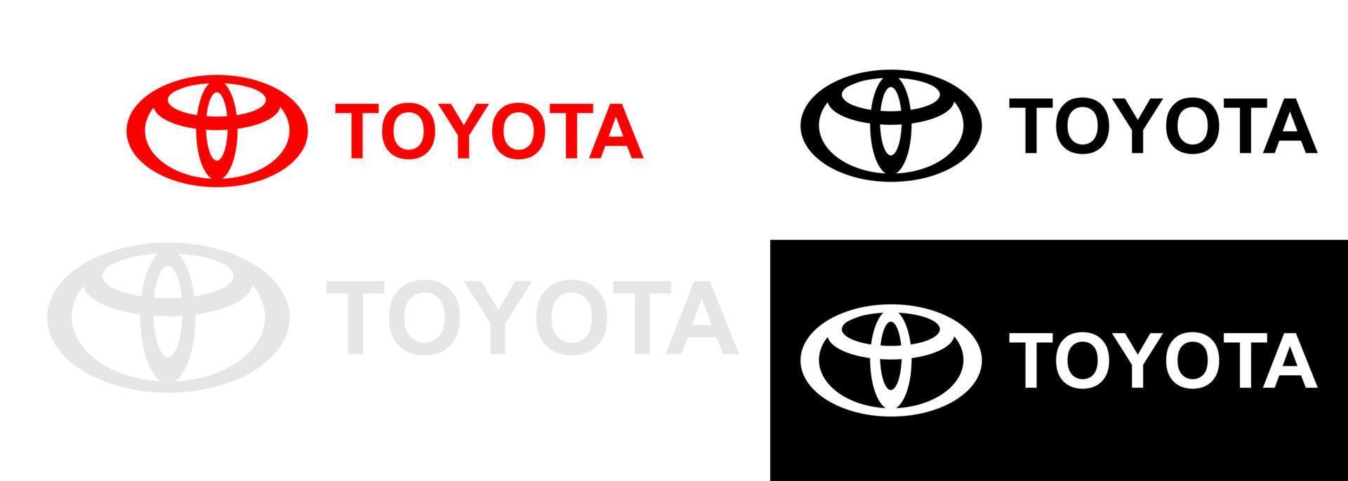 Toyota Car brand logo editorial symbol 18911480 Vector Art at Vecteezy