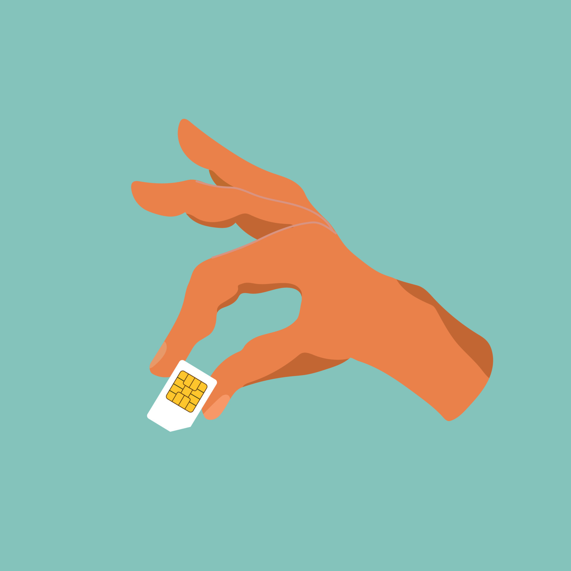 Human holding sim card in hand. Vector illustration cartoon design. Isolated on background. Mobile element. Finger closeup, big SIM card. 18912473 Vector Art at Vecteezy Human holding sim card in hand. Vector illustration cartoon design. Isolated on background. Mobile element. Finger closeup, big SIM card. 18912473 Vector Art at Vecteezy
