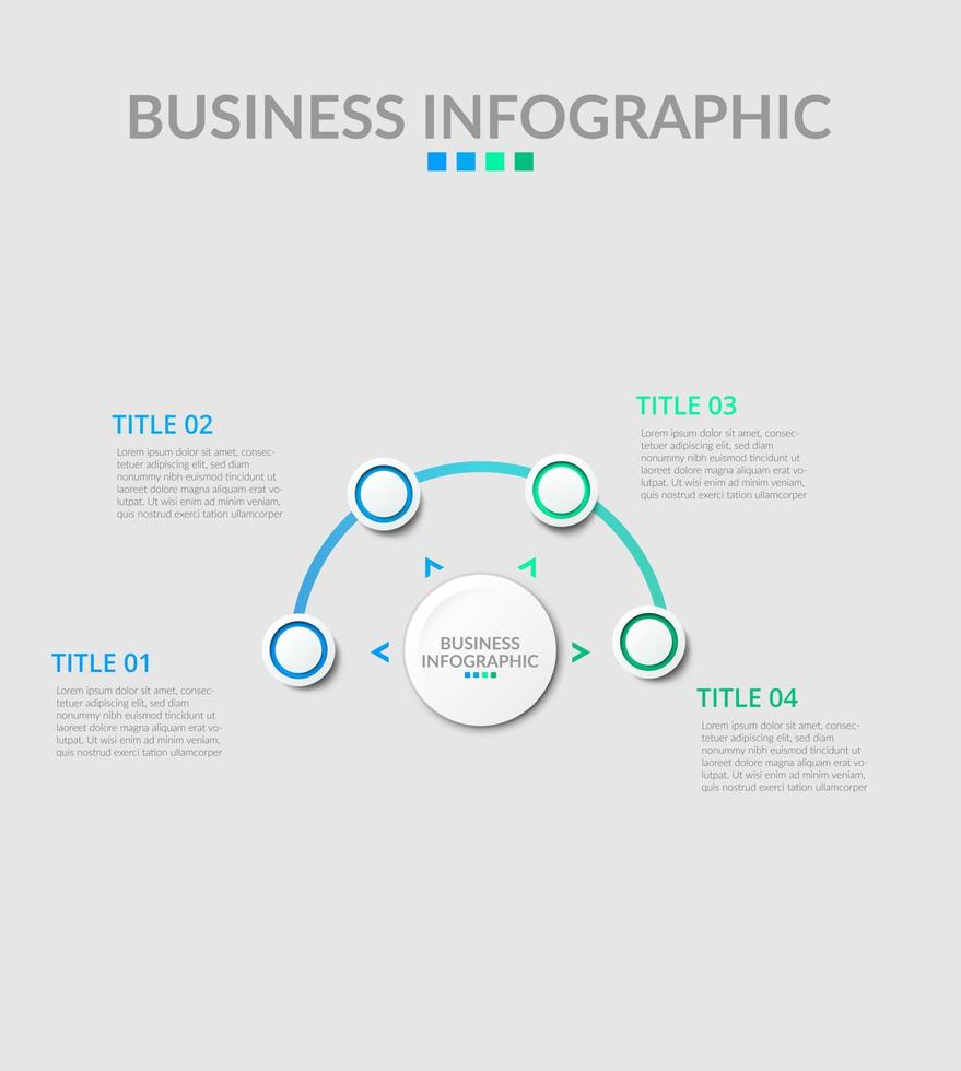 infografía de círculo vectorial. plantilla para diagrama de ciclo, gráfico, presentación y gráfico redondo. signo de concepto de negocio con 5 opciones, partes, pasos o procesos. vector