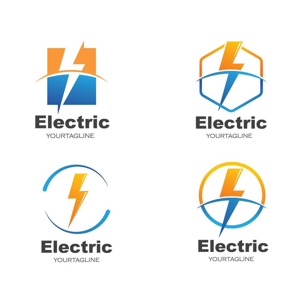 flash power thunder illustration vector
