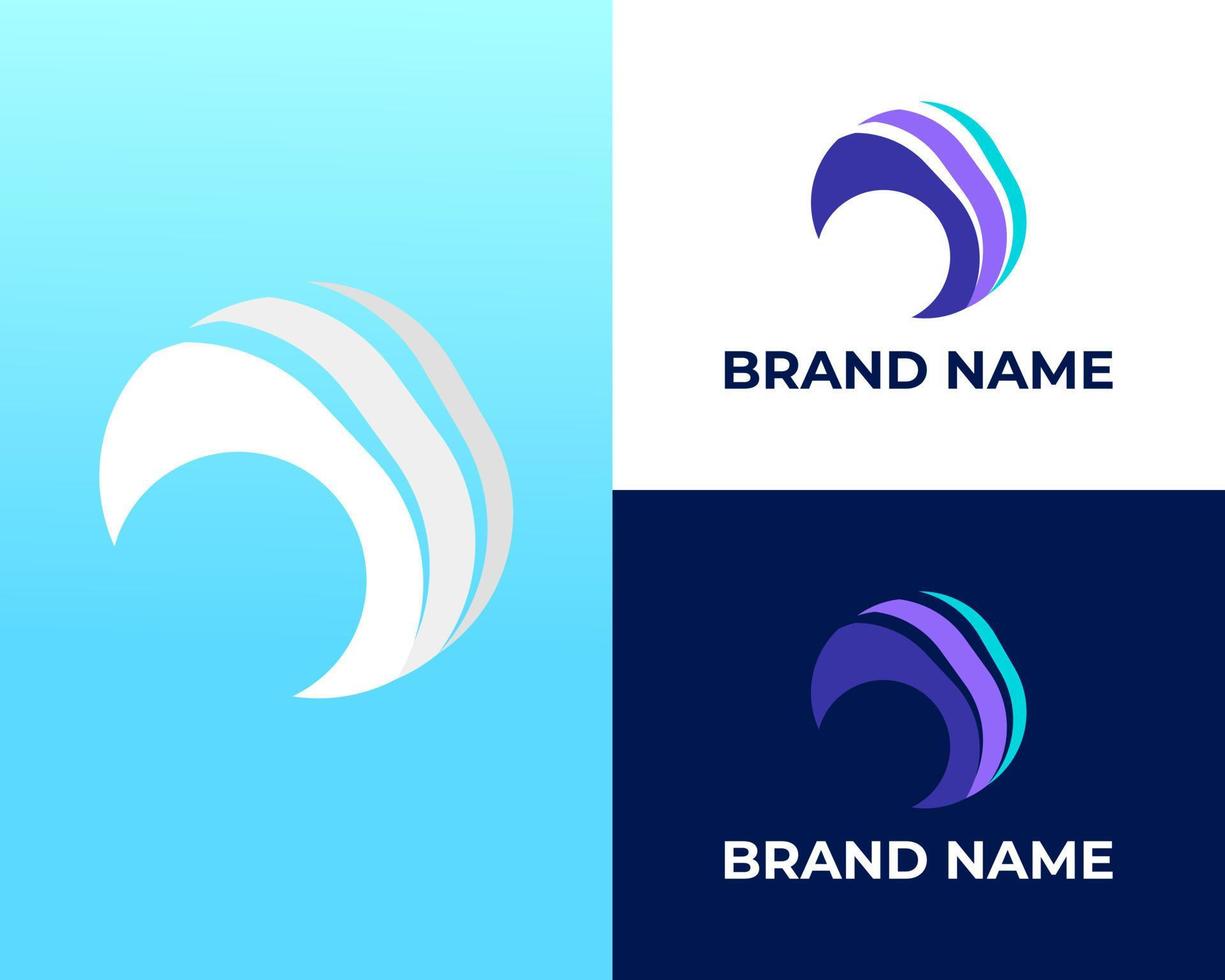 Modern U LU UL negative squared space. banking center logo vector