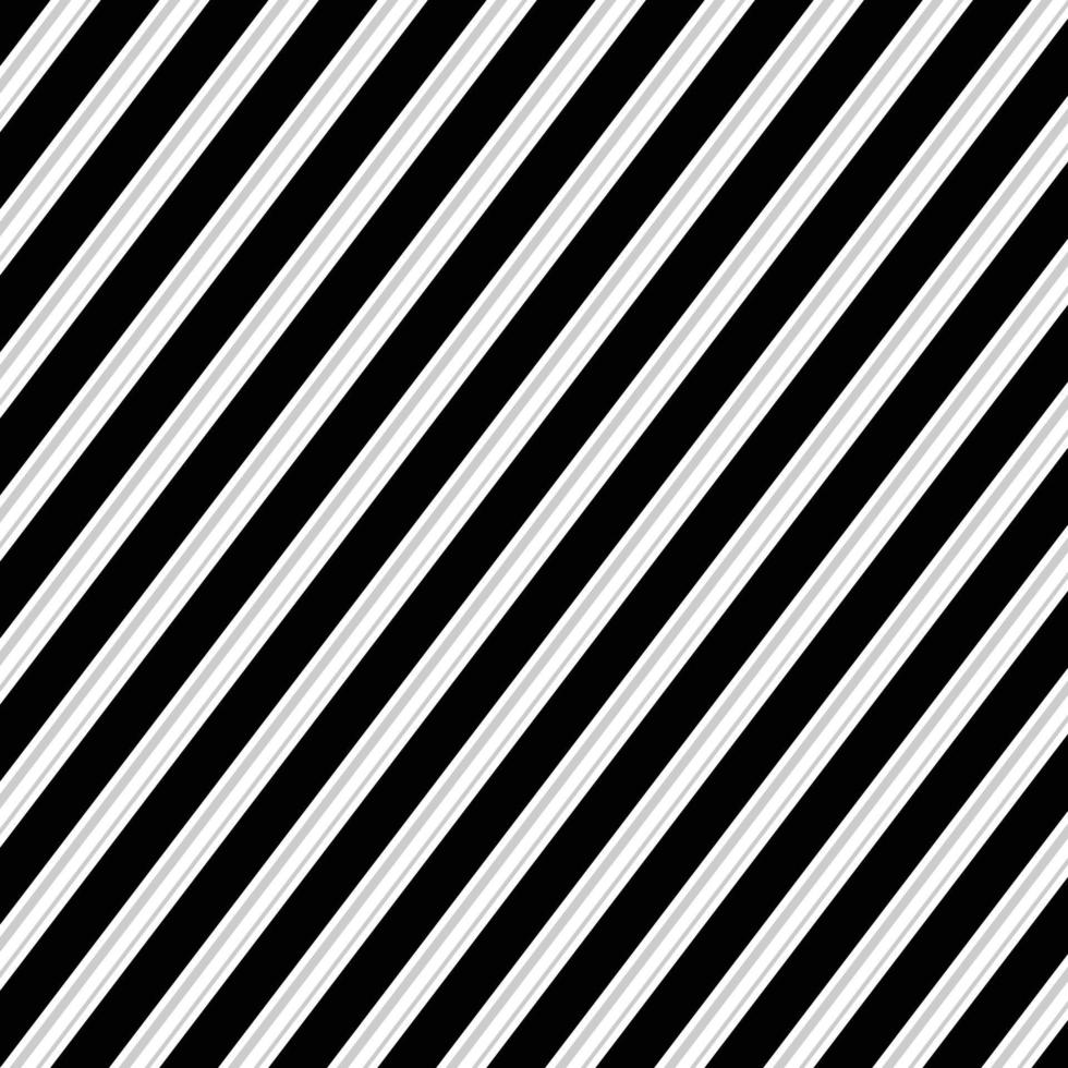 Abstract black and white stripe seamless pattern. vector