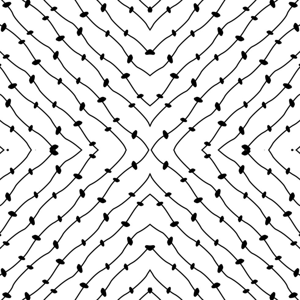 Abstract Lines Motifs Pattern. Decoration for Interior, Exterior, Carpet, Textile, Garment, Cloth, Silk, Tile, Plastic, Paper, Wrapping, Wallpaper, Pillow, Sofa, Background, Ect. Vector Illustration