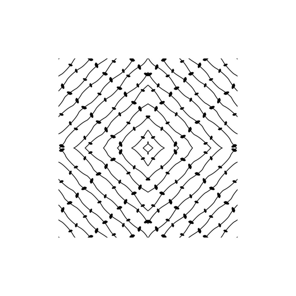 Abstract Lines Motifs Pattern. Decoration for Interior, Exterior, Carpet, Textile, Garment, Cloth, Silk, Tile, Plastic, Paper, Wrapping, Wallpaper, Pillow, Sofa, Background, Ect. Vector Illustration