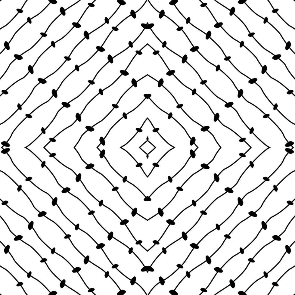 Abstract Lines Motifs Pattern. Decoration for Interior, Exterior, Carpet, Textile, Garment, Cloth, Silk, Tile, Plastic, Paper, Wrapping, Wallpaper, Pillow, Sofa, Background, Ect. Vector Illustration