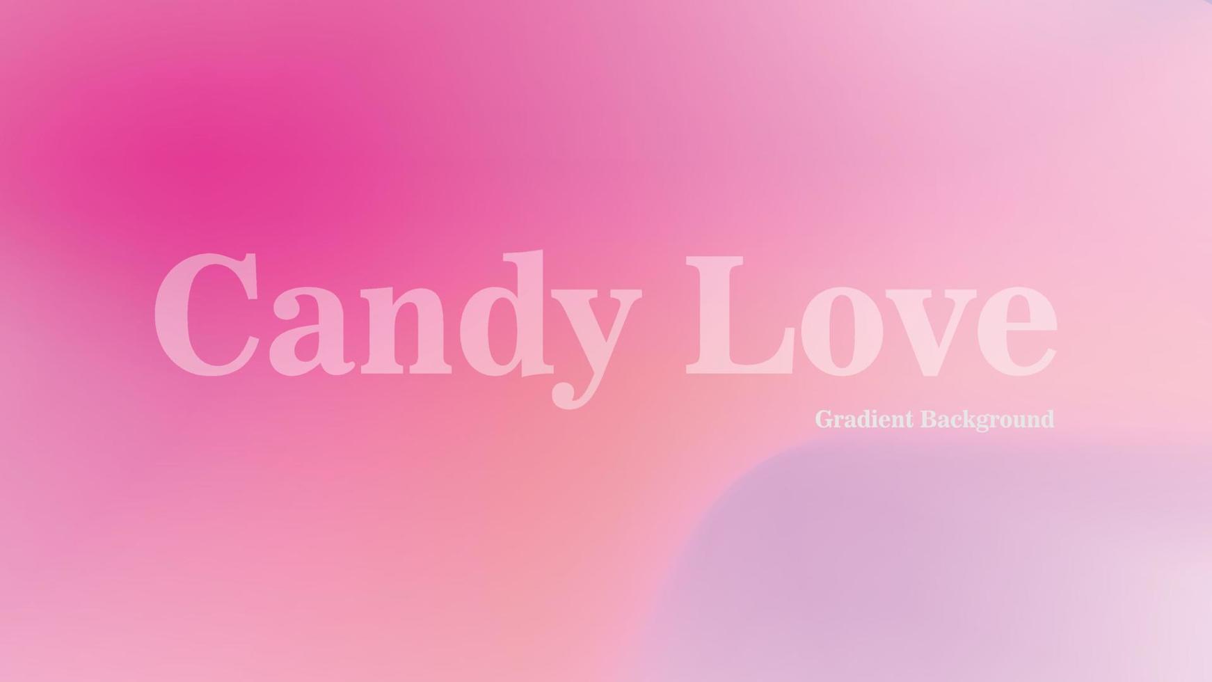 Candy Love Gradient Pink Purple Background vector