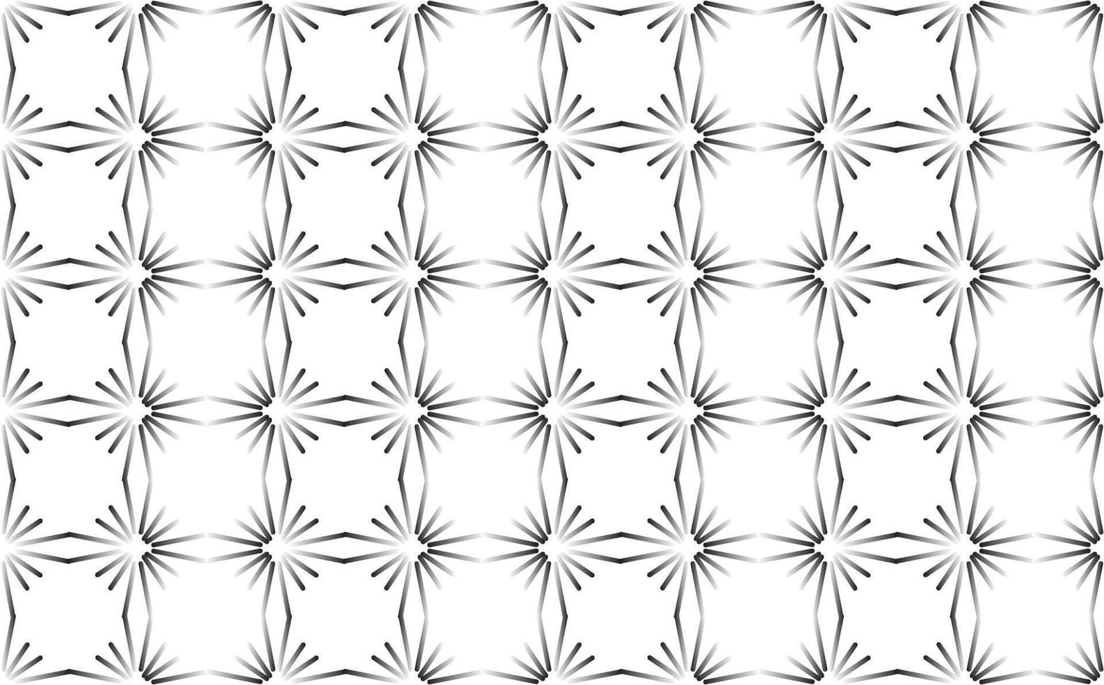 Black and white gradient stars pattern. Suitable for brand, fabric, cover, poster, card, and wallpaper. vector