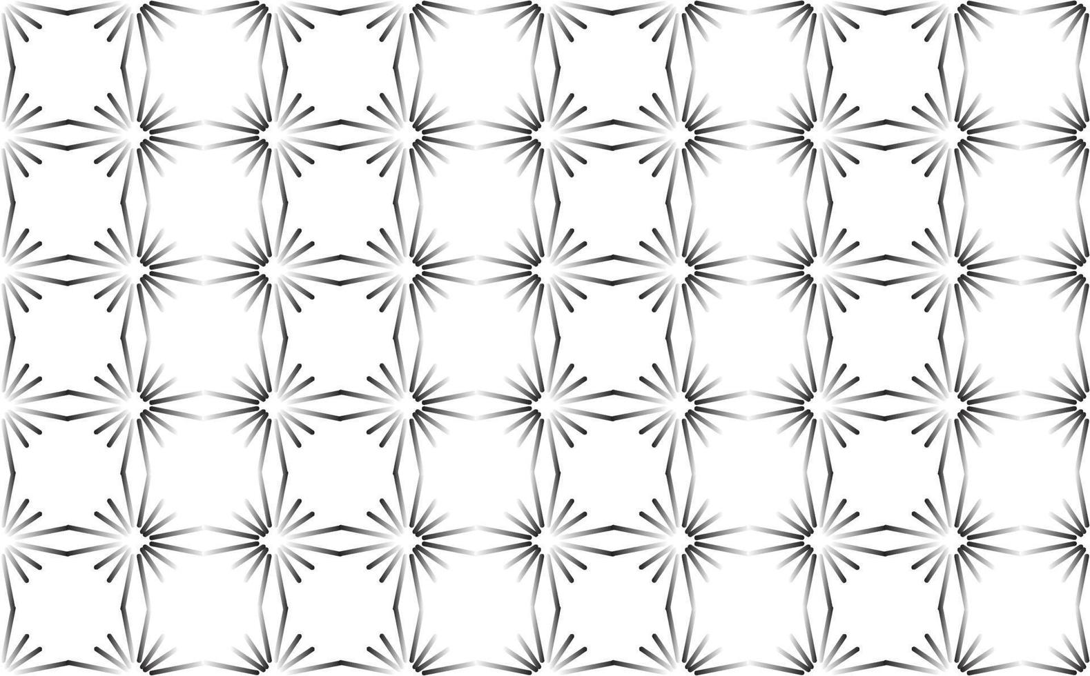 patrón de estrellas degradadas en blanco y negro. adecuado para marca, tela, portada, afiche, tarjeta y papel tapiz. vector