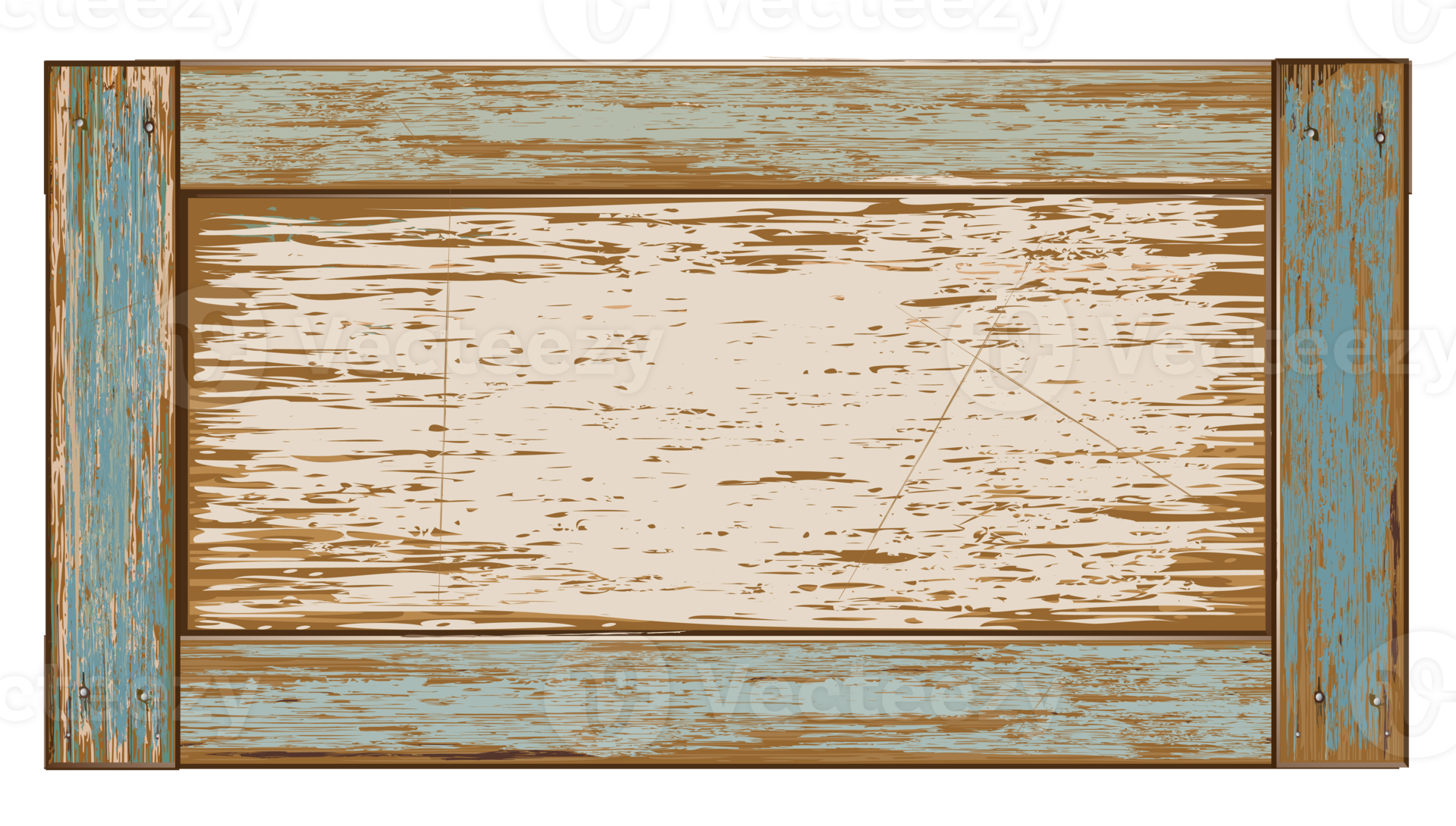Old wood blue color background 18914448 PNG