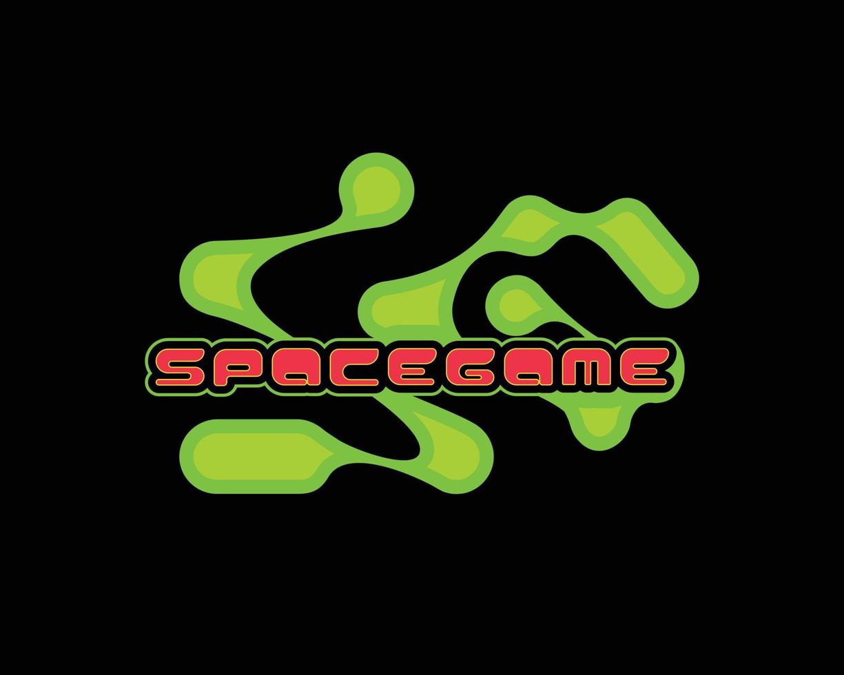 Space game t-shirt design vector art