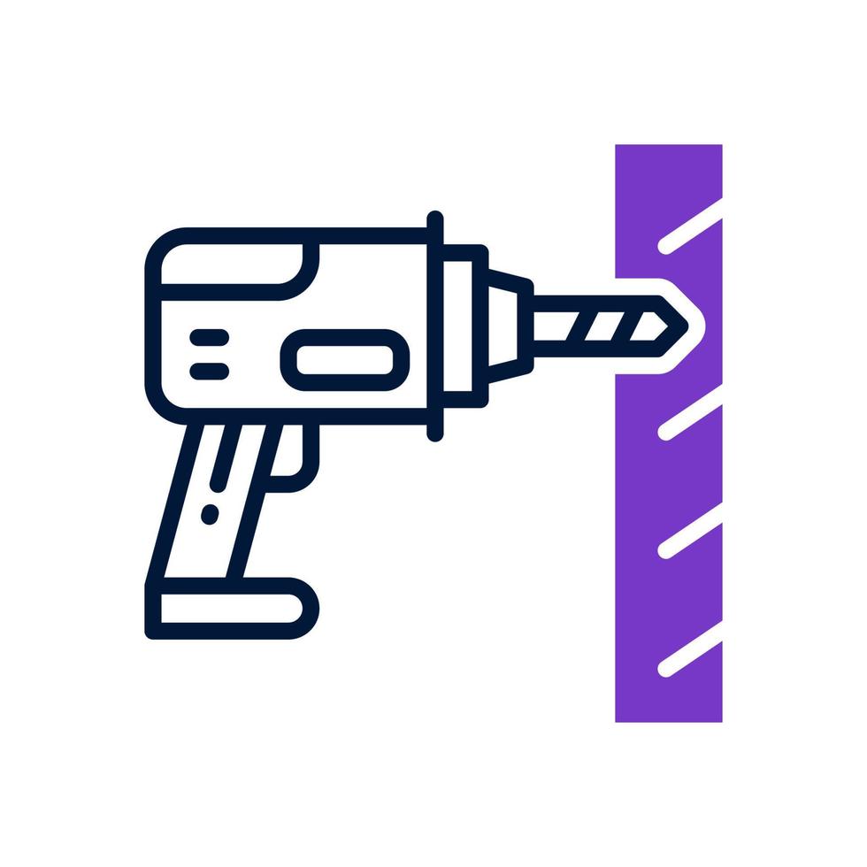 drill icon for your website, mobile, presentation, and logo design. vector