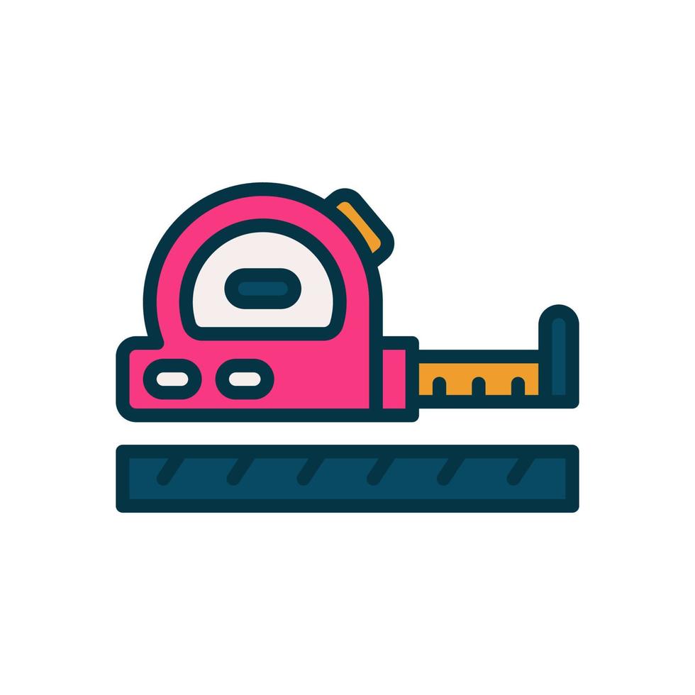 measuring tape icon for your website, mobile, presentation, and logo design. vector