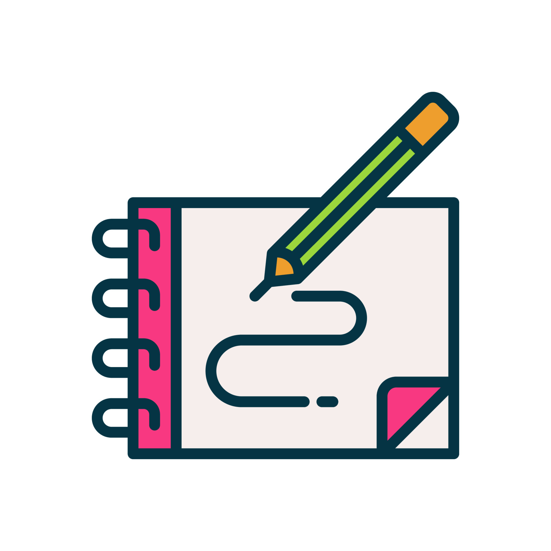 sketchbook icon for your website, mobile, presentation, and logo design