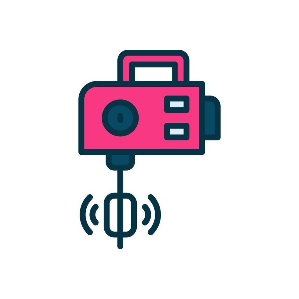 mixer icon for your website, mobile, presentation, and logo design. vector