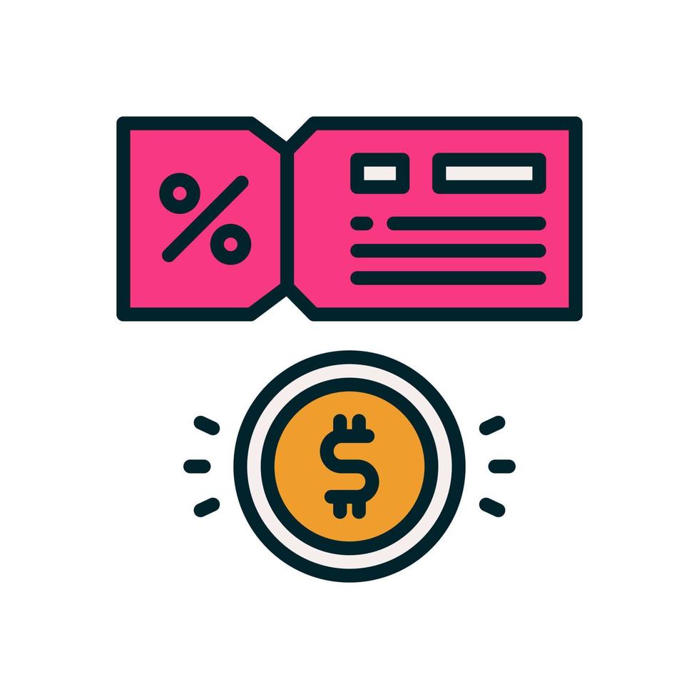 voucher icon for your website, mobile, presentation, and logo design. vector
