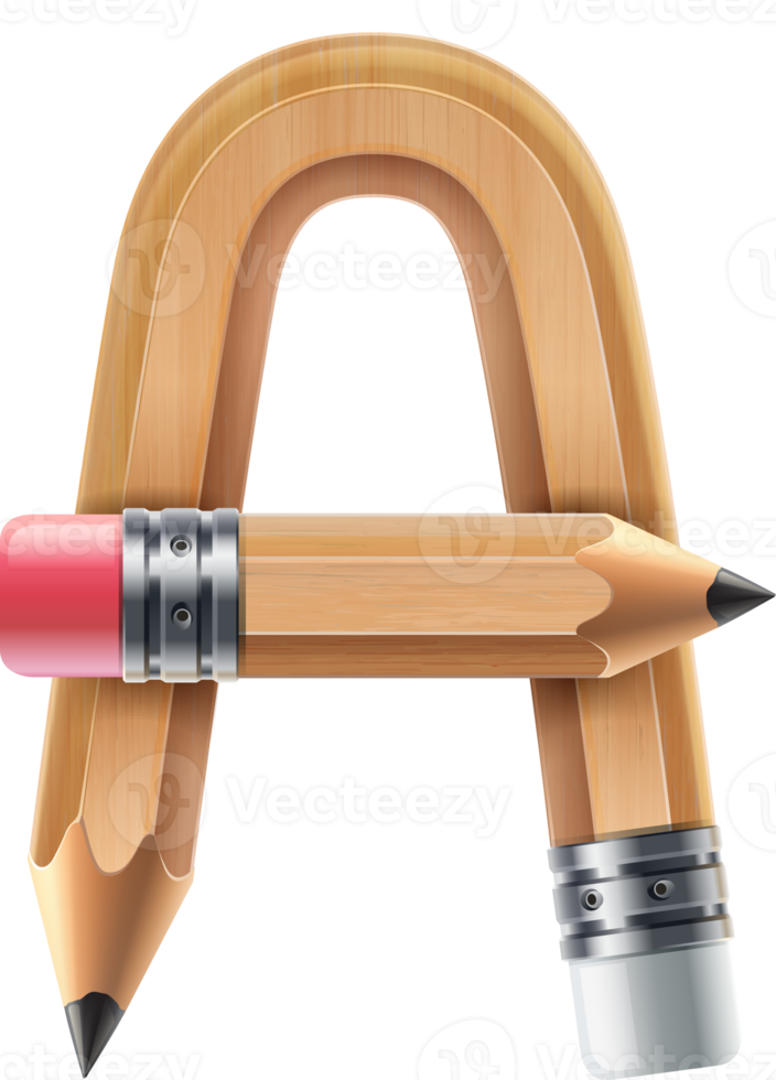 pencil alphabet letter font text png