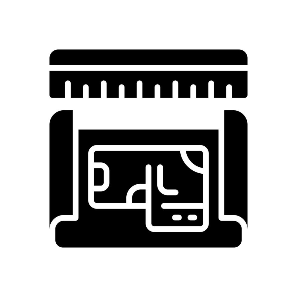 blueprint icon for your website, mobile, presentation, and logo design. vector