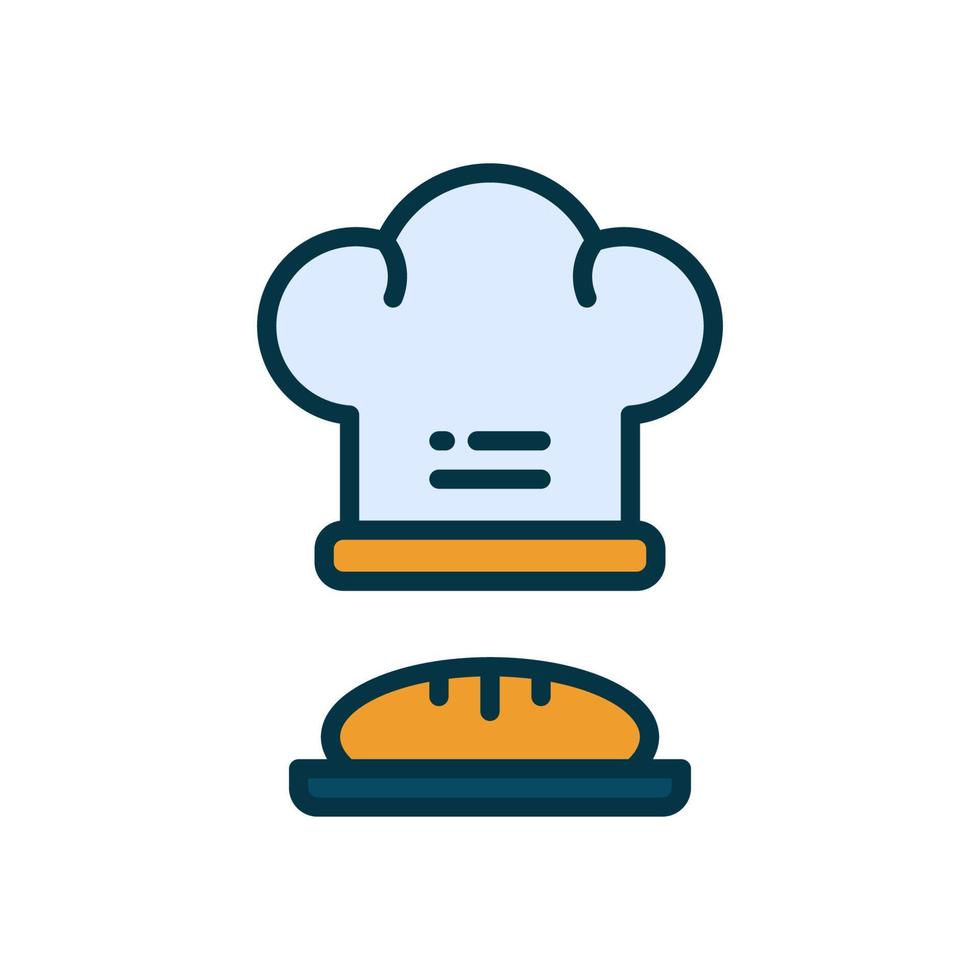 chef hat icon for your website, mobile, presentation, and logo design. vector