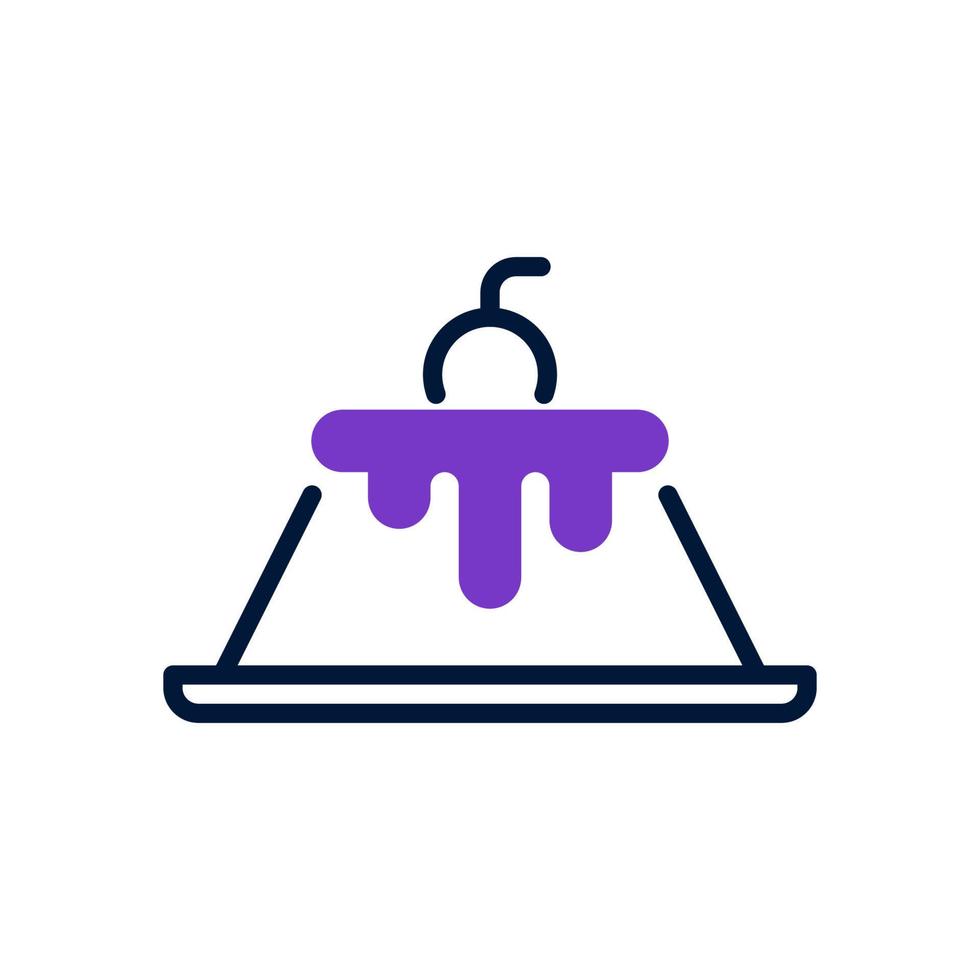pudding icon for your website, mobile, presentation, and logo design. vector