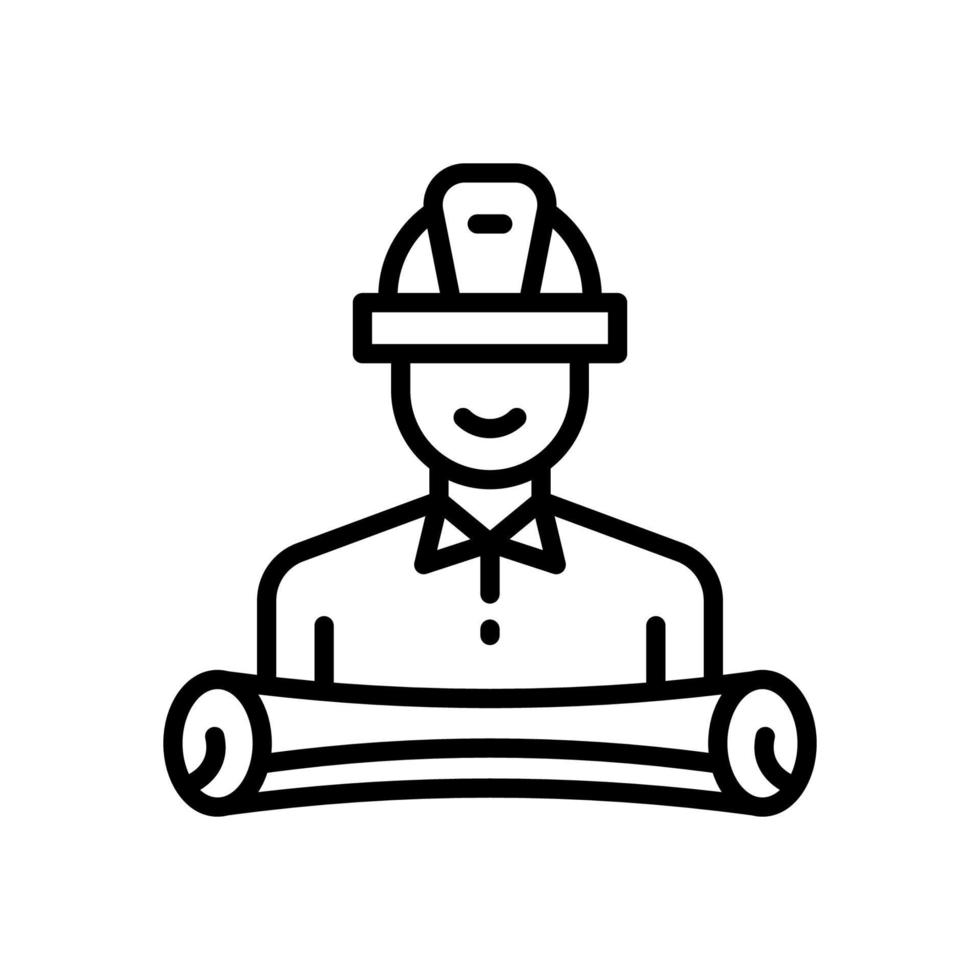 architect icon for your website, mobile, presentation, and logo design. vector