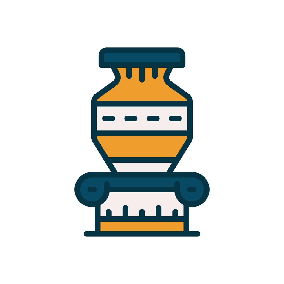 vase icon for your website, mobile, presentation, and logo design. vector
