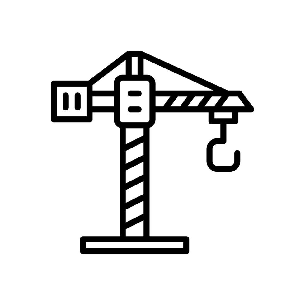 crane icon for your website, mobile, presentation, and logo design. vector