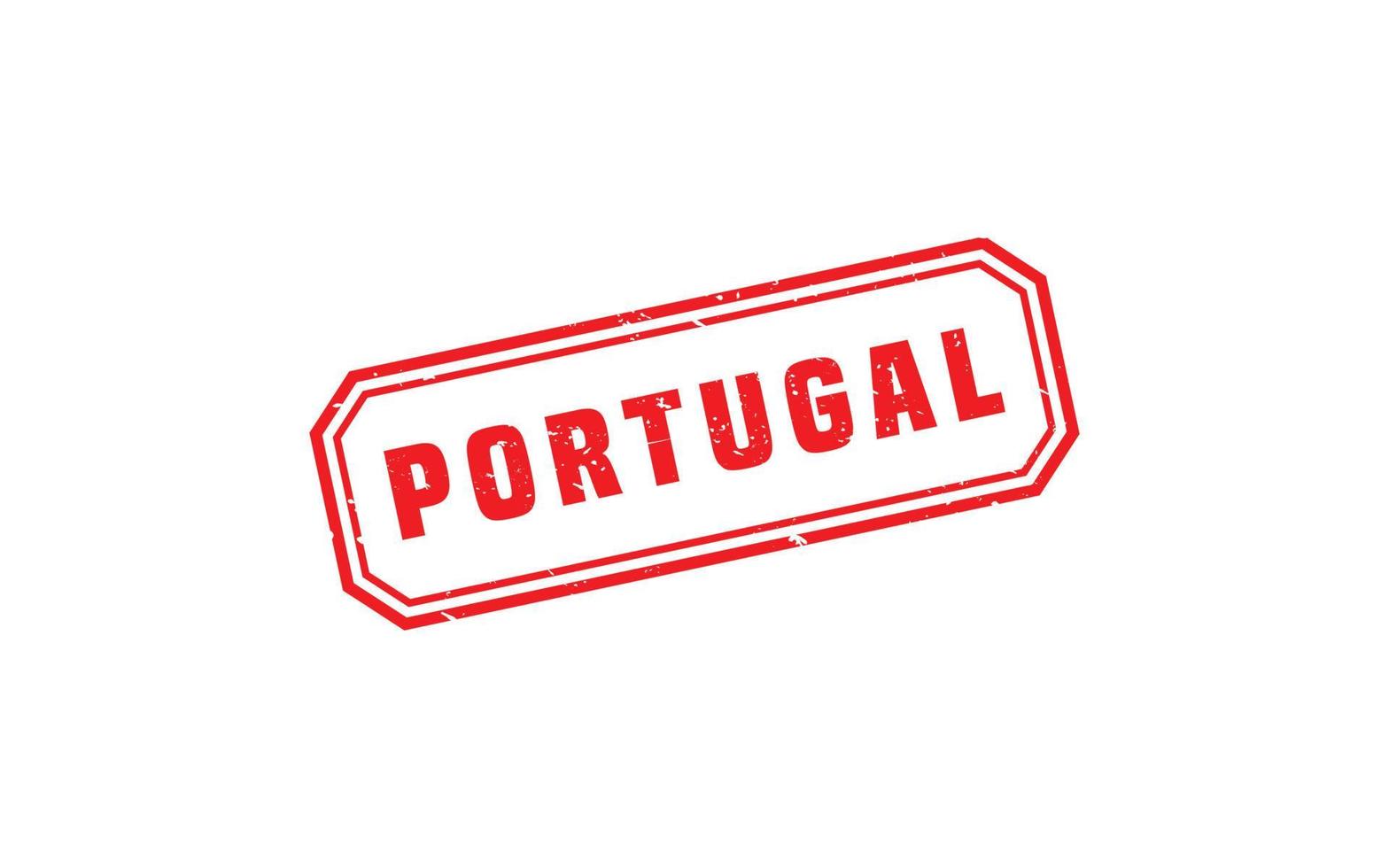 PORTUGAL stamp rubber with grunge style on white background 18915381