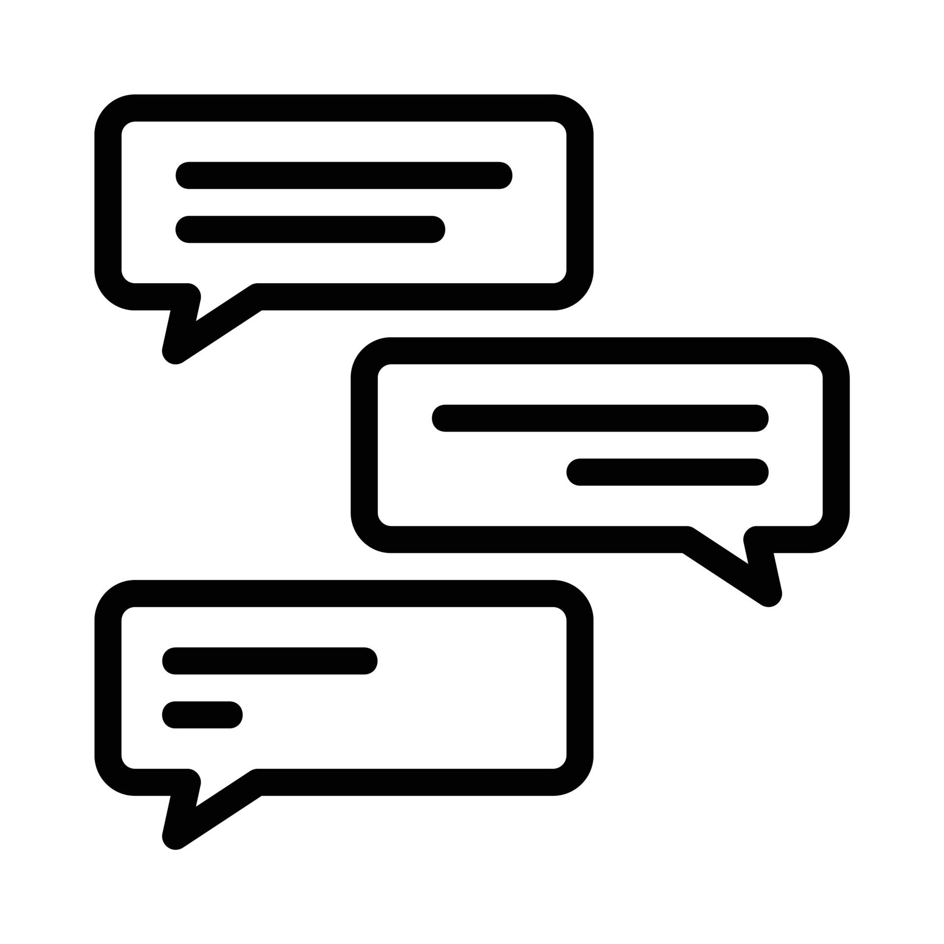 Conversation or chat icon with text in speech bubble 18915623 Vector ...