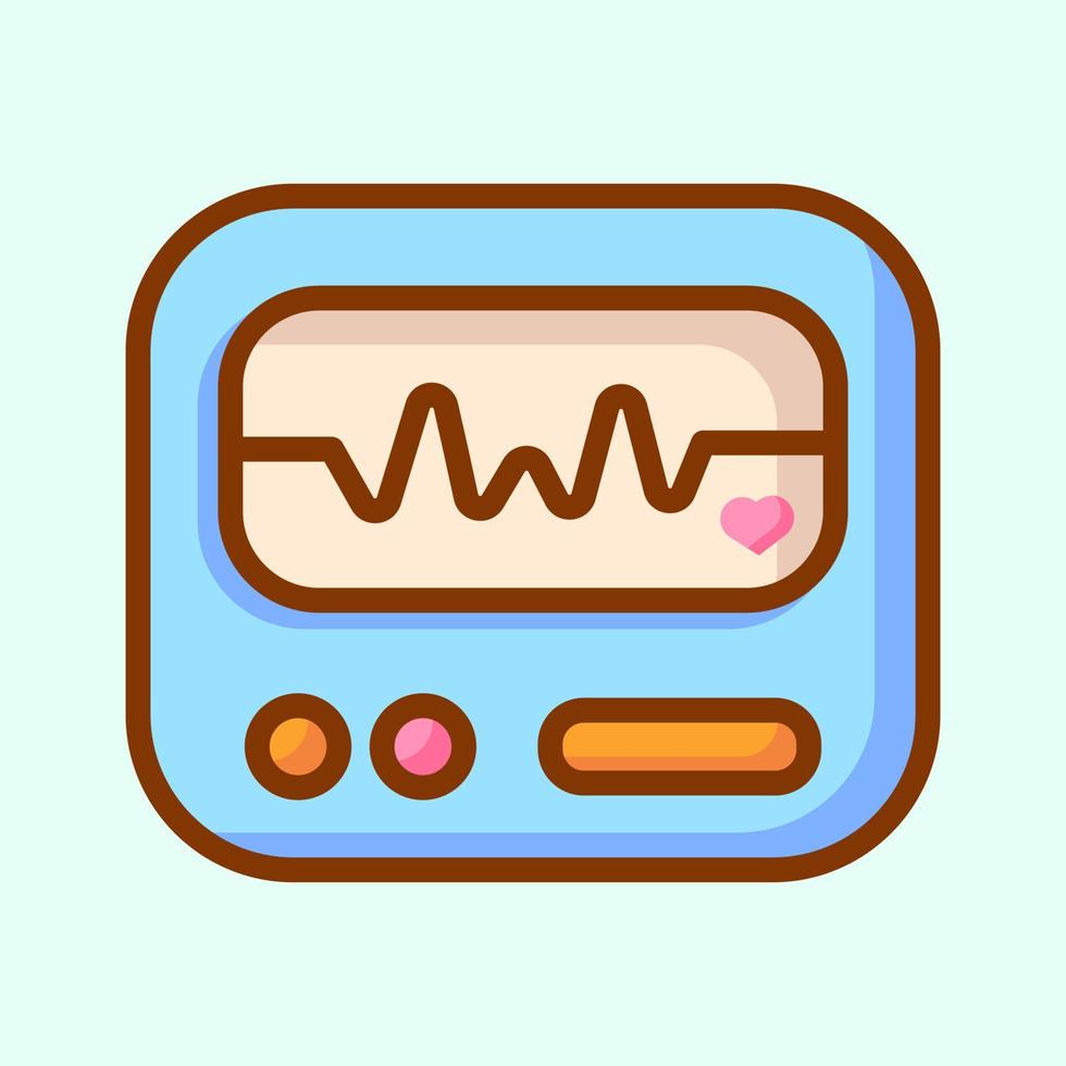 cute hand draw cartoon illustration sticker vector