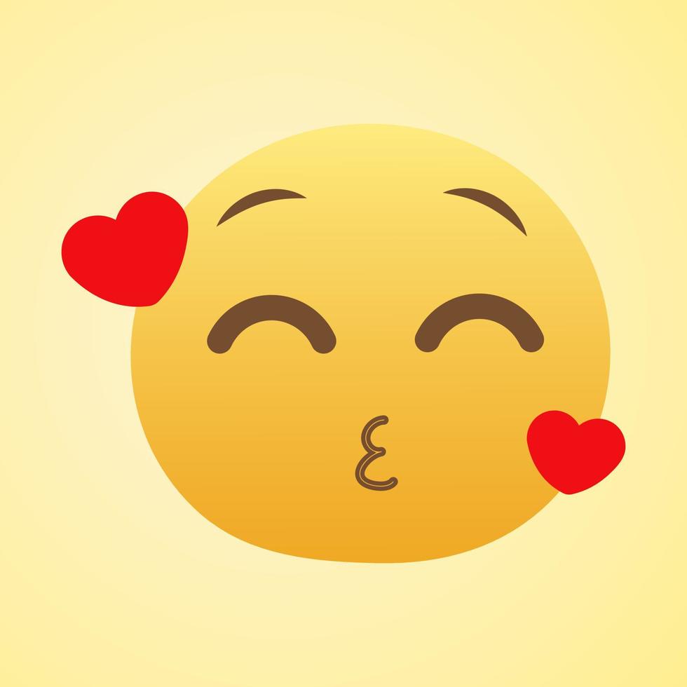 expression of emotion concept set. cartoon illustration emotion face of human vector