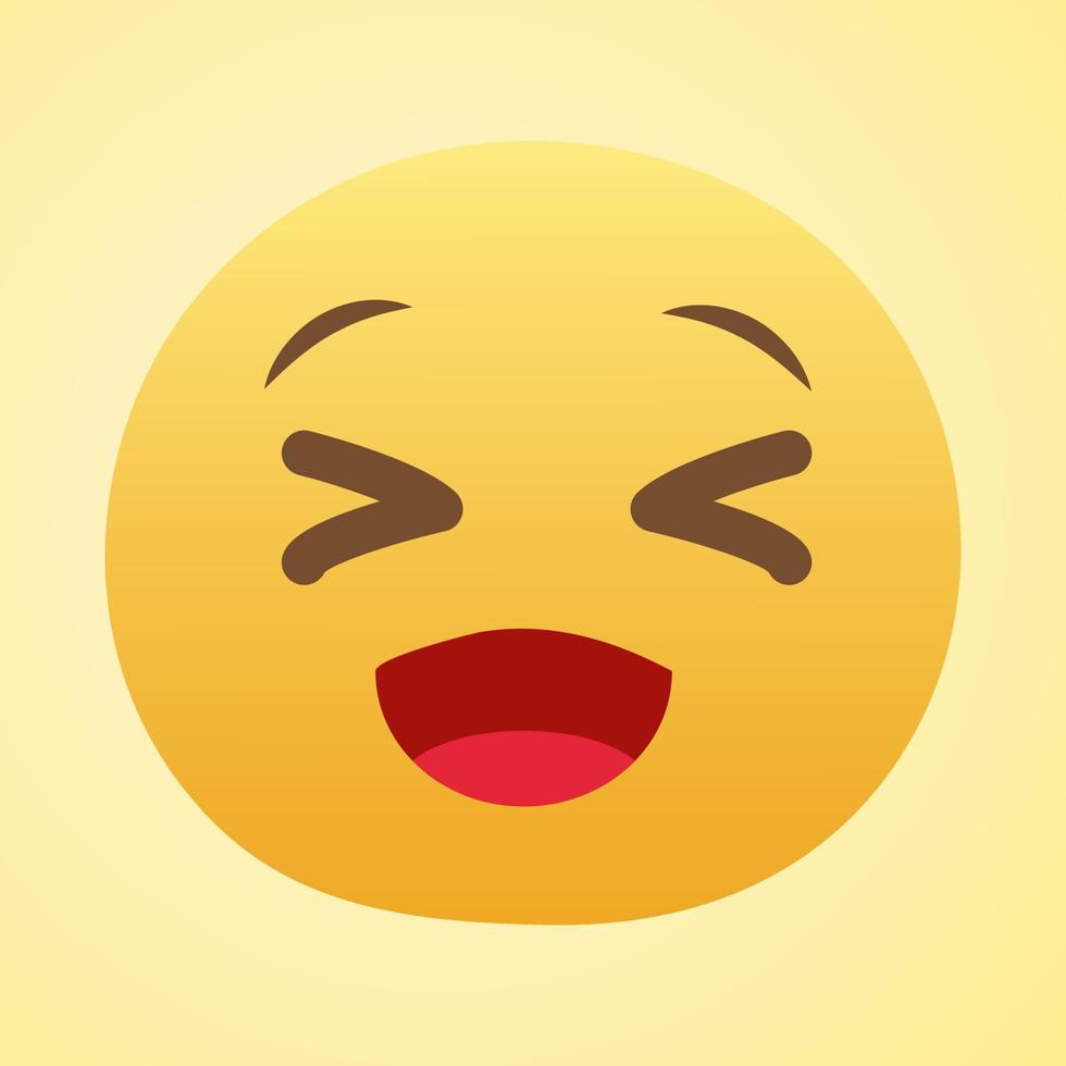 expression of emotion concept set. cartoon illustration emotion face of human vector