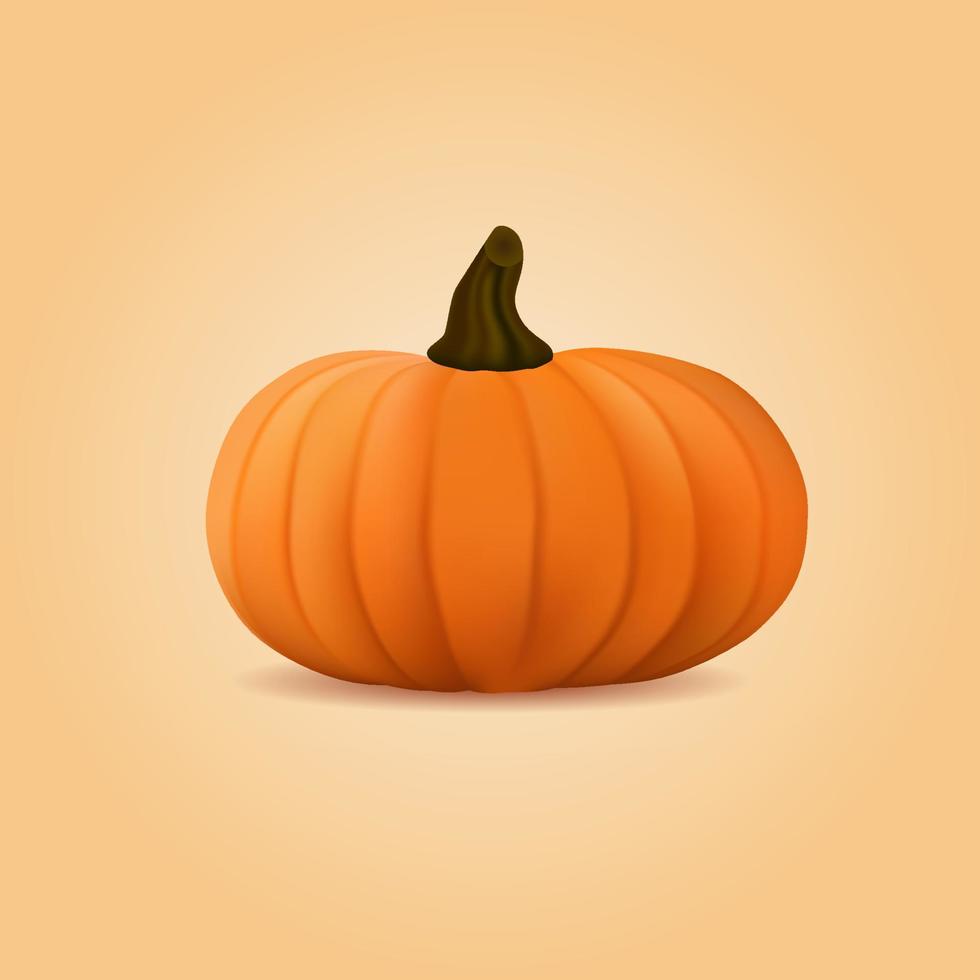 3D rendering spooky halloween decoration vector