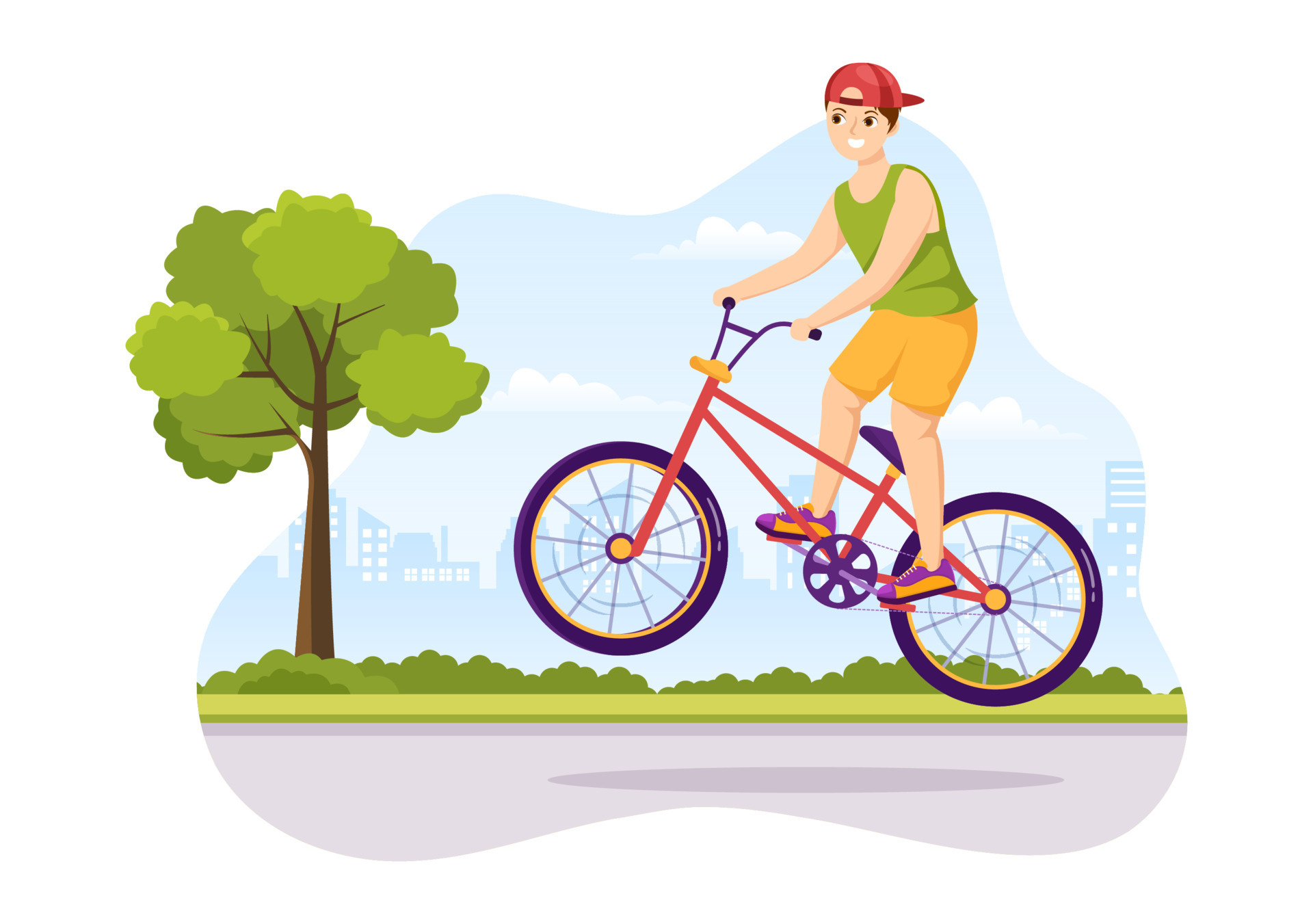 BMX Bicycle Sport Illustration with Young People Riding Bicycles for Web Banner or Landing Page in Flat Cartoon Hand Drawing Background Template 18916866 Vector Art at Vecteezy BMX Bicycle Sport Illustration with Young People Riding Bicycles for Web Banner or Landing Page in Flat Cartoon Hand Drawing Background Template 18916866 Vector Art at Vecteezy
