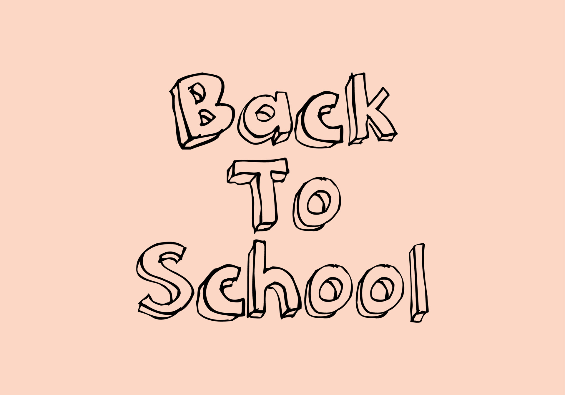 Back to school - lettering calligraphy phrase, handwritten text isolated on  the white background. Fun calligraphy for typography greeting and  invitation card or t-shirt print design. Stock Vector by ©FarbaKolerova  157200864