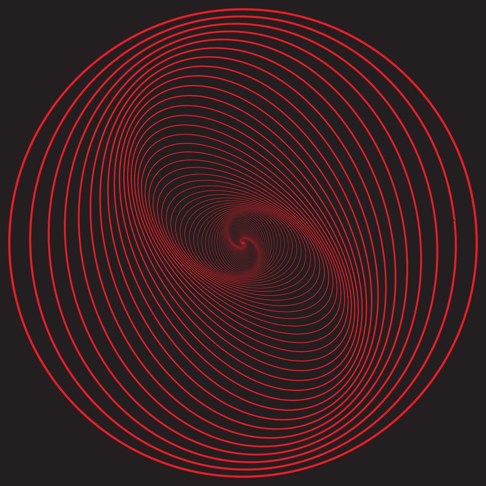 Abstract circles overlap vector