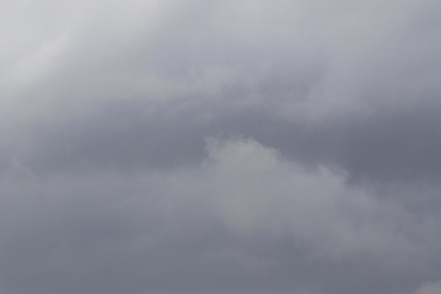 Stormy weather and dark clouds photo