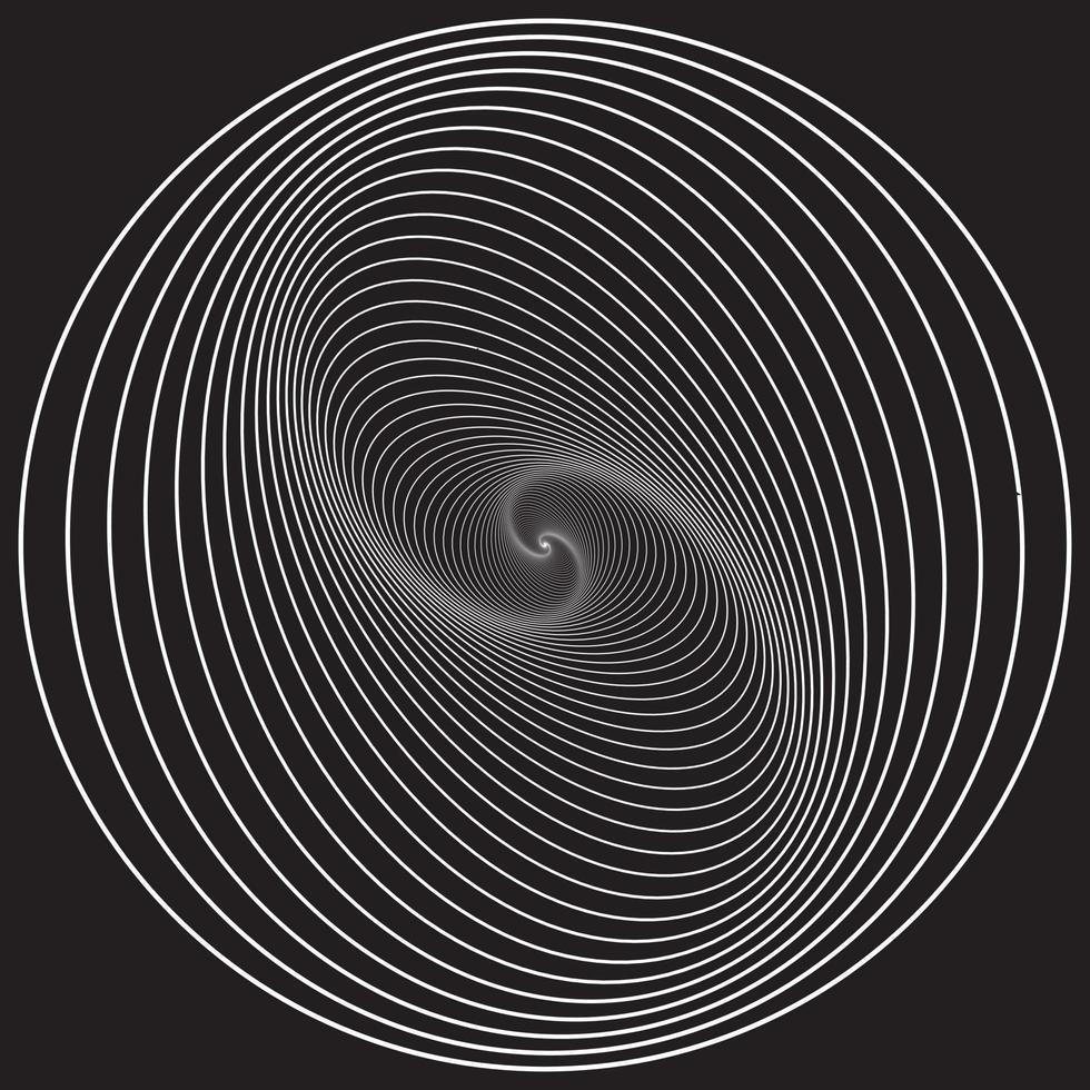 Abstract circles overlap vector