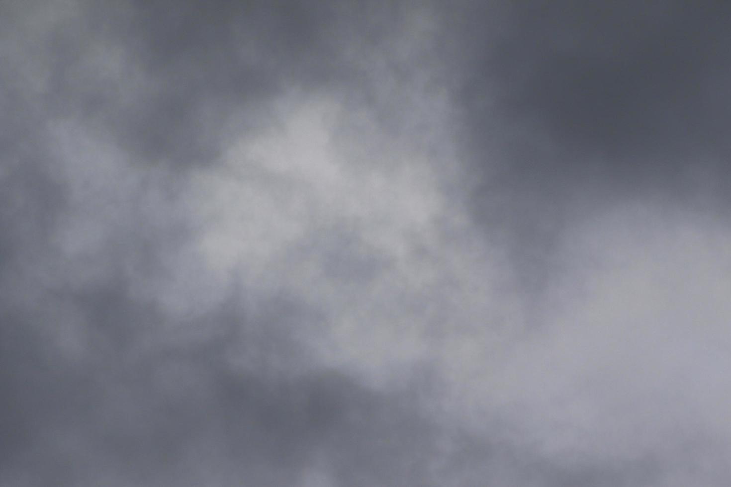 Stormy weather and dark clouds photo