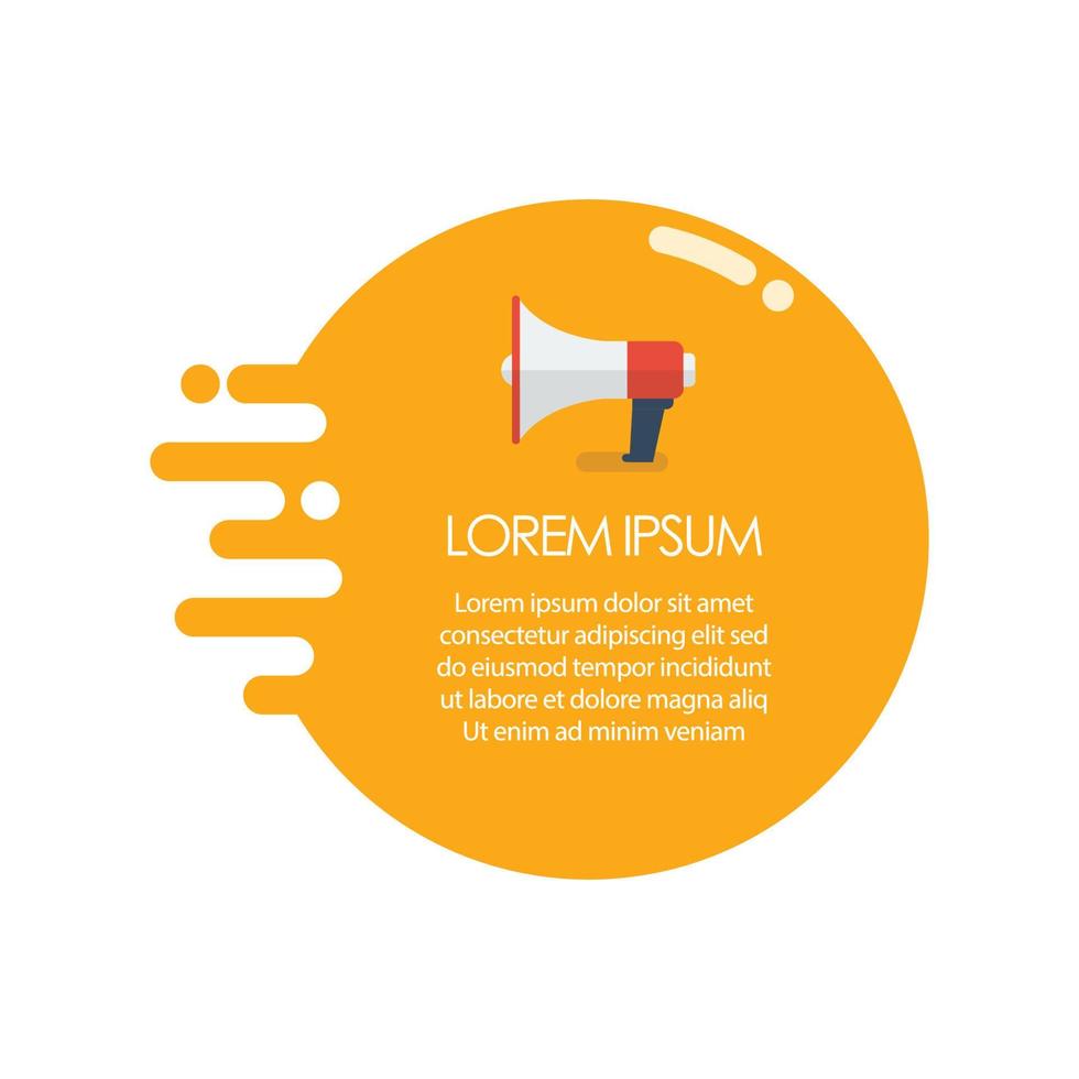 Modern infographic template vector