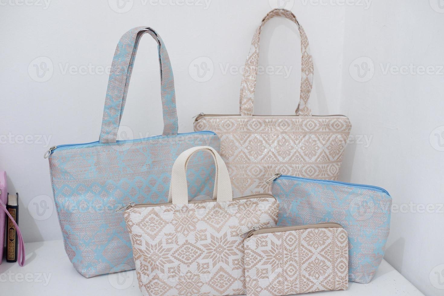 beautiful ladies bag as a background photo