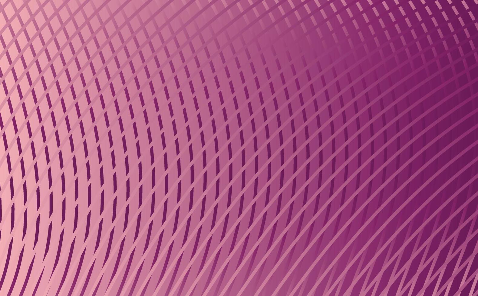 Gradient purple colored with intertwined line art. Background for wallpaper, template, banner, industry, prints. vector