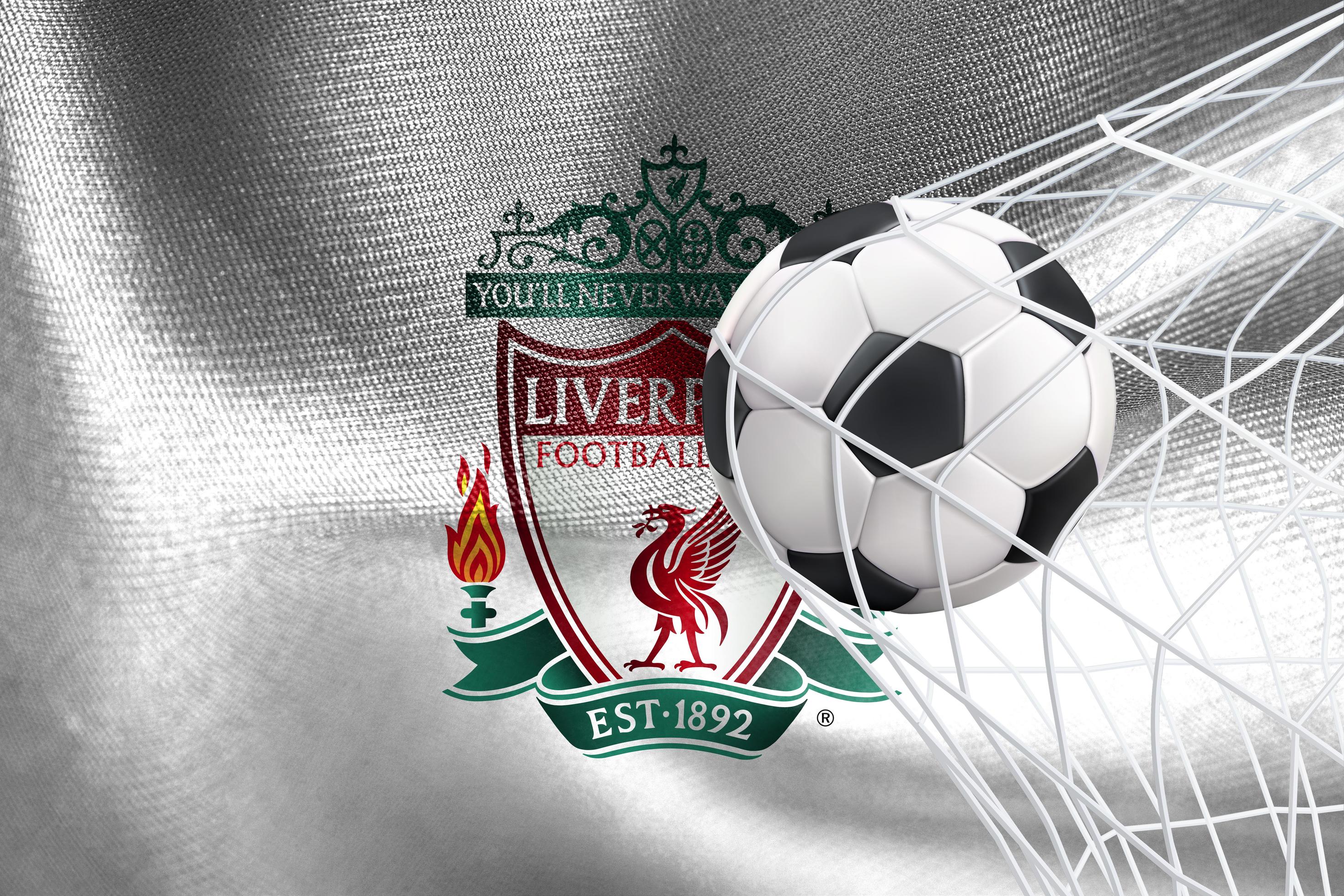 UEFA Champions League 2023, Liverpool . flag with a soccer ball in net,  UEFA Wallpaper, 3D work and 3D image. Yerevan, Armenia - 2023 January 27  18919535 Stock Photo at Vecteezy