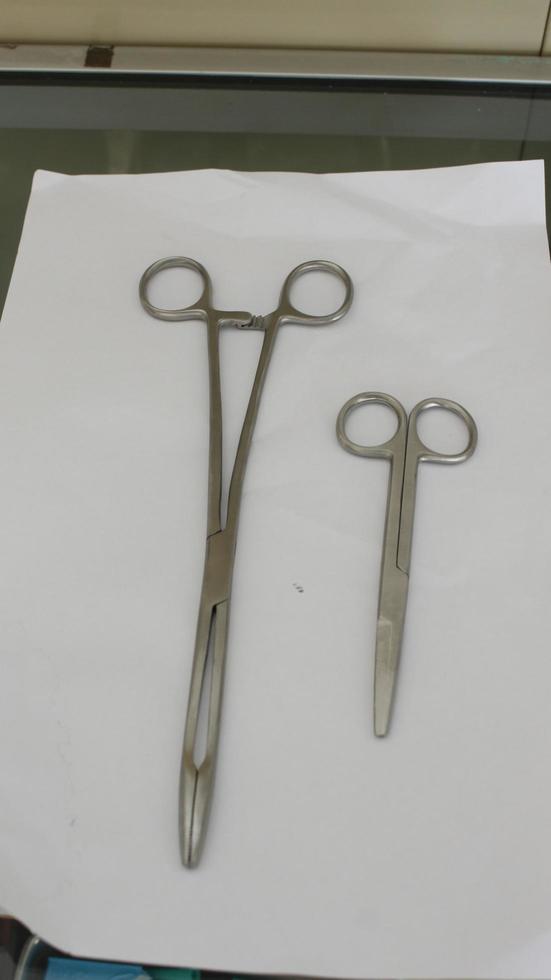medical scissors image photo