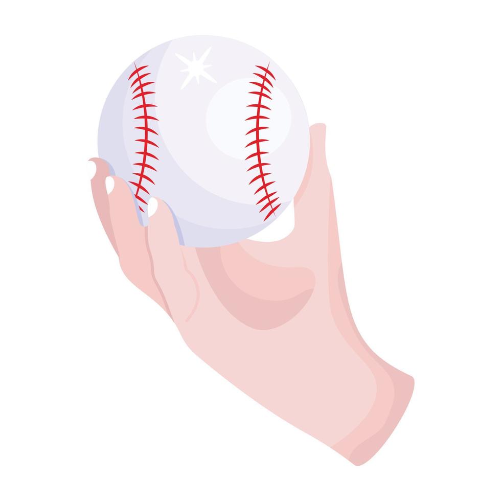 Trendy Ball Game vector