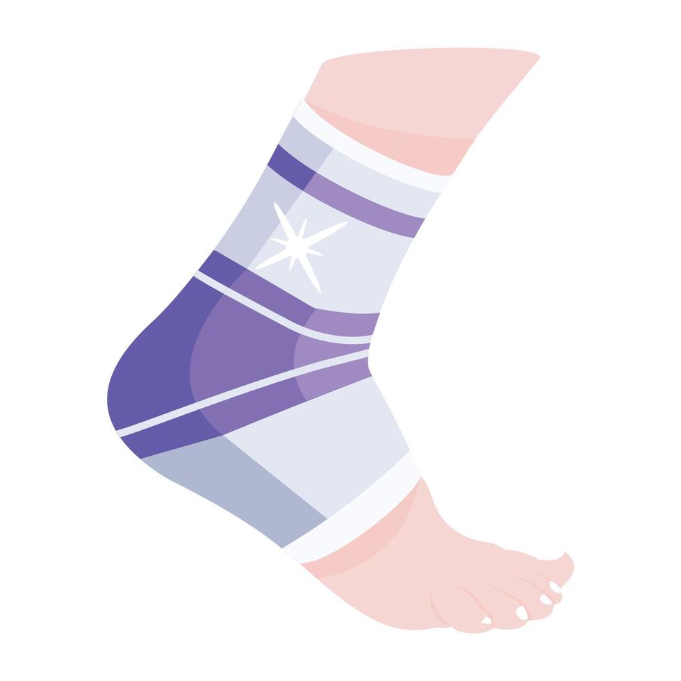 Trendy Ankle Brace vector