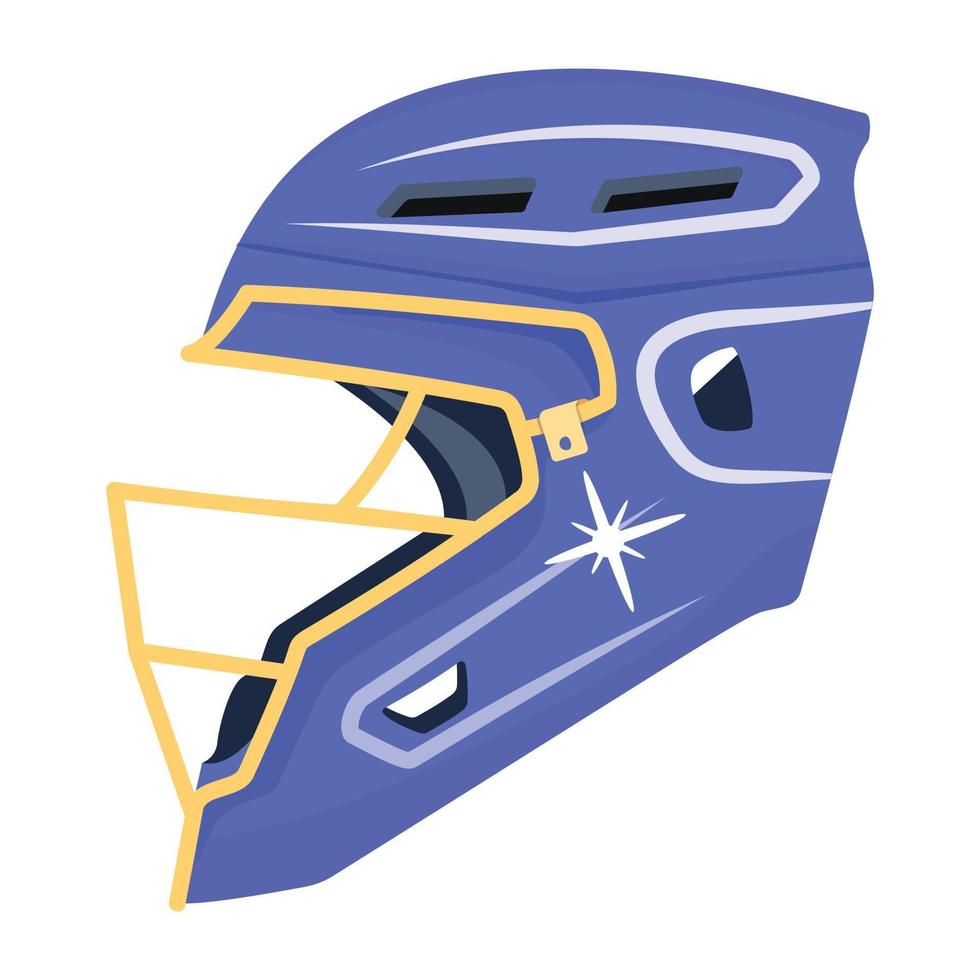 Trendy Helmet Concepts vector