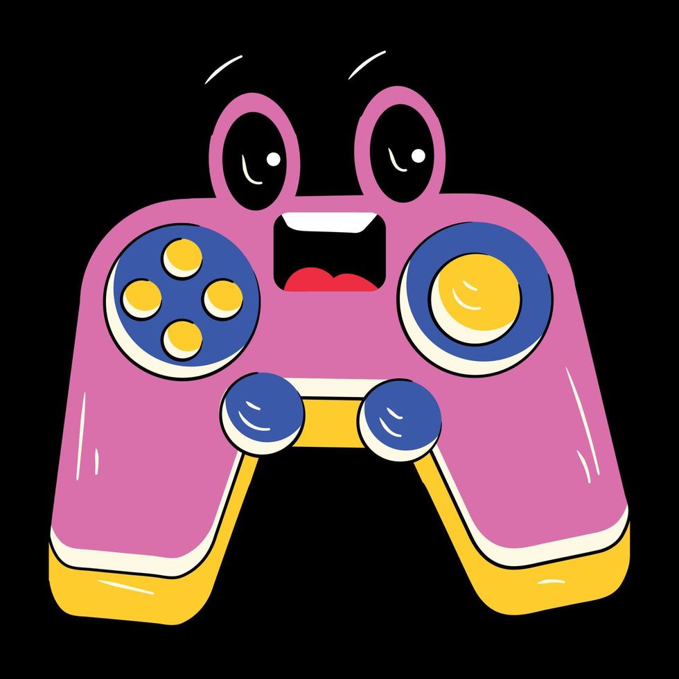 Trendy Gamepad Concepts vector