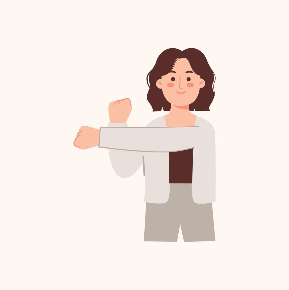 Happy Woman illustration vector